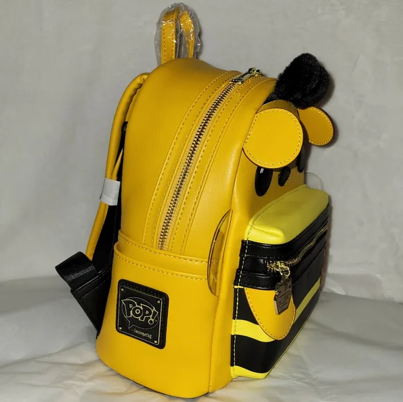 Loungefly Funko Pop! Disney Winnie the Pooh Bee Mini Backpack - Picture 9 of 11